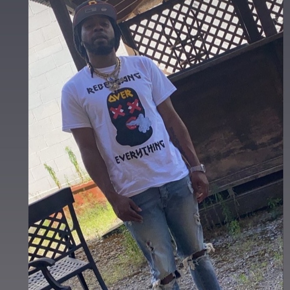 White Rebel Gang Over Everything Tees